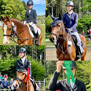 Youngsters stark unterwegs…Schleifenregen & Treppchenfieber