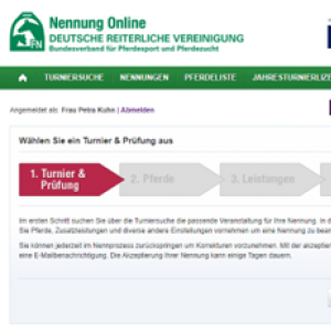 Turniere "Online Nennen" über NeOn - für alle! ... auch im Breitensport (WBO)