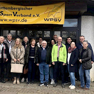 WPSV-Mitgliederversammlung in Weilheim-Teck: Vorstand des RFV Ailingen mit dem PSK Oberschwaben - yes, wir sind dabei!