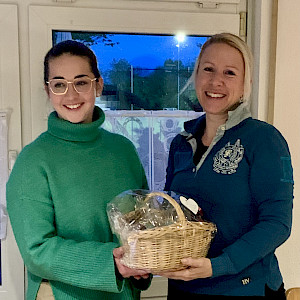 Verabschiedung unserer Pressewarte - DANKE geht an Lena Günther und Katharina Dostatni!