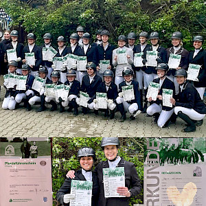 Reitabzeichen-Erfolge für unsere Amazonen!