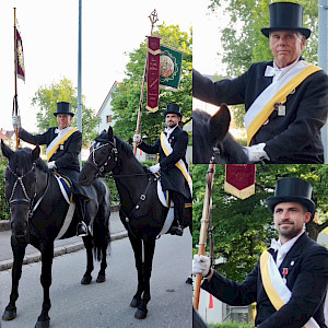 RFVA-Rappen am Start: Größte Reiterprozession Europas - schicke Reiter auf dem Blutritt zu Weingarten!