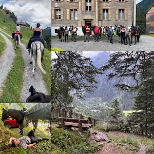 Wanderreiten ins Schweizer Sommer-Wonderland