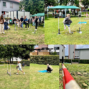 Hobby Horsing-Event auf dem Ailinger Sommerfest mit Riesenandrang!